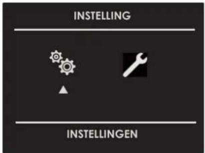 INSTELLING INSTELLINGEN