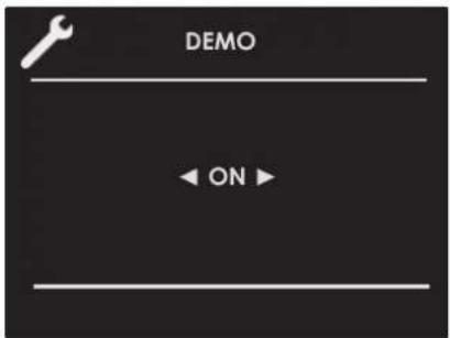 DEMO ← ON ►