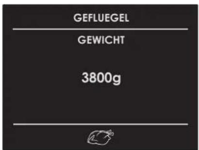 GEFLUEGEL GEWICHT 3800g