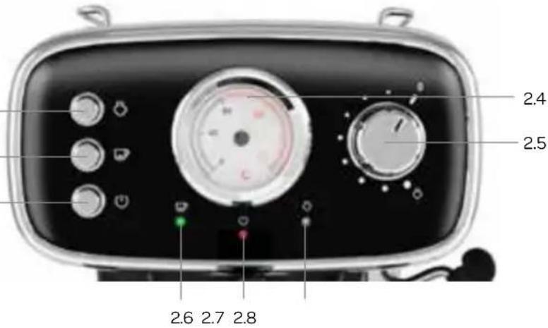 Tomado TPM1501B - PANNELLO DI CONTROLLO - 1