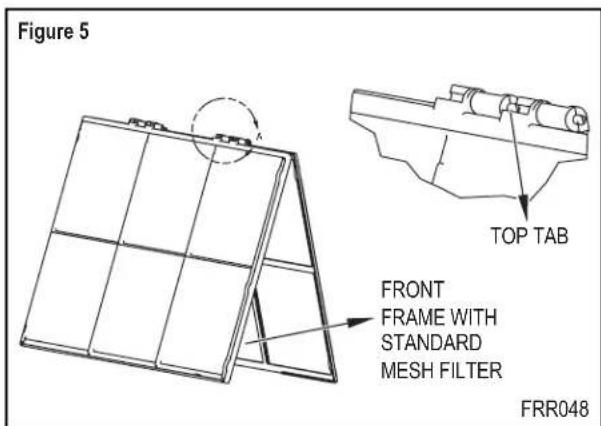 Friedrich KCQ08A10A - Standard Filter Cleaning / Installation Instructions - 4