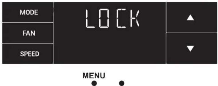 Friedrich KCQ08A10A - El menu Lock (continuación) - 3