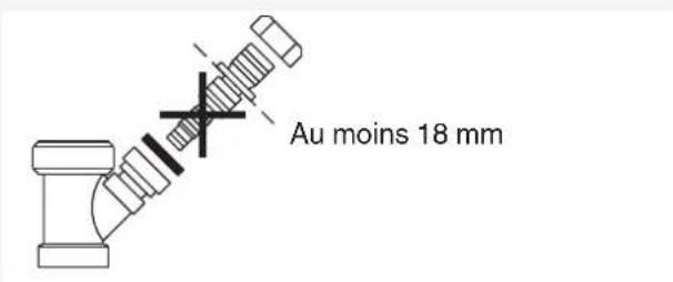 ASKO W2086CW1 - Installation du flexible de vidange - 3