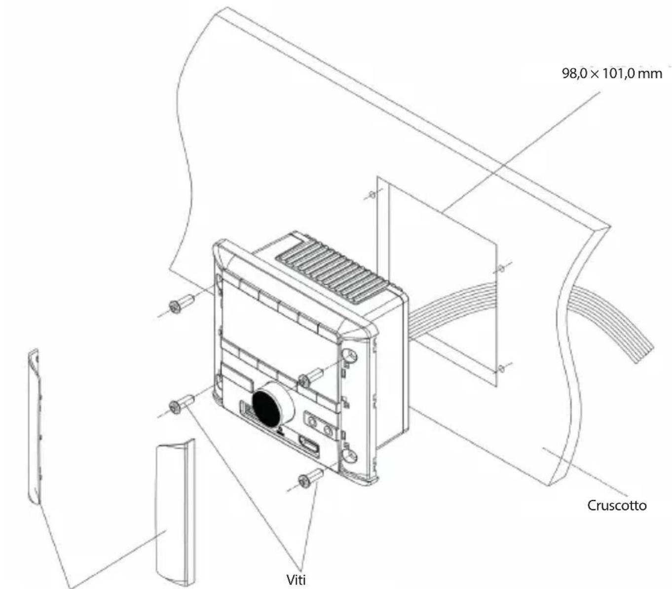 BLAUPUNKT BPA 3022 M - INSTALLAZIONE - 1