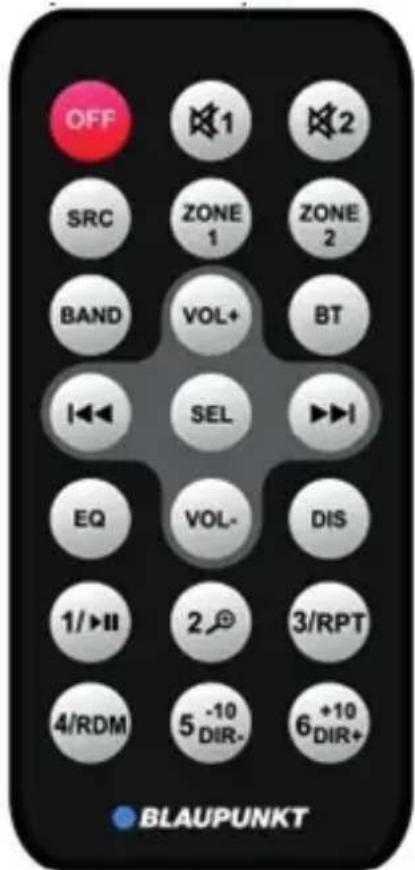 BLAUPUNKT BPA 3022 M - REMOTE CONTROL - 2