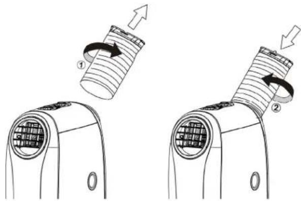 Friedrich ZoneAire Compact ZCP08SA - EXHAUST HOSE INSTALL - 1