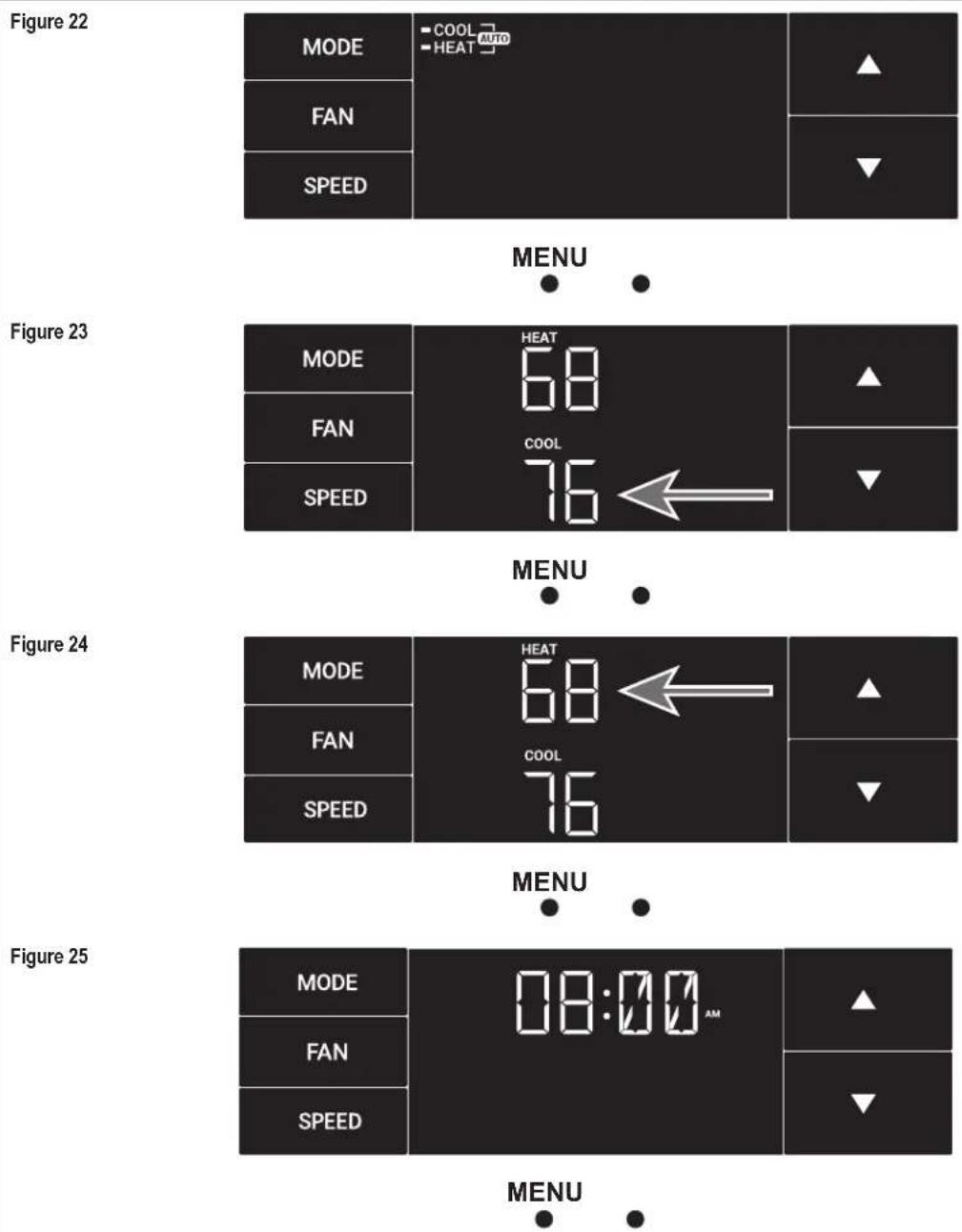 Friedrich KEQ08A11A - Le menu TM (suite) - 1
