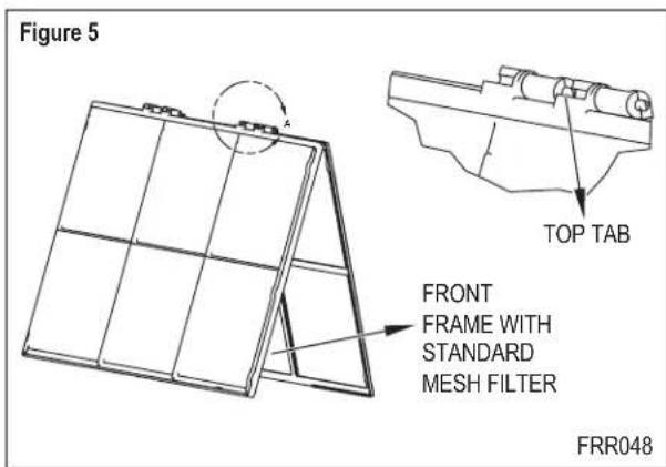 Friedrich KEQ08A11A - Standard Filter Cleaning / Installation Instructions - 4