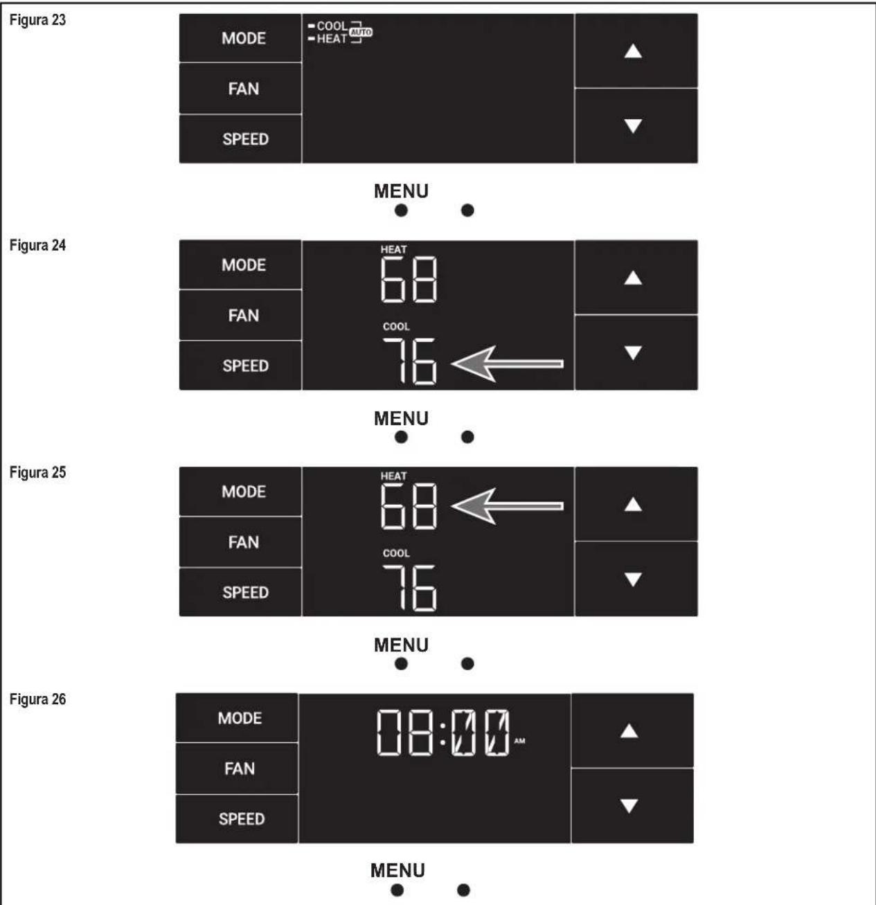 Friedrich KCL28A30A - El menu TM (continuación) - 1