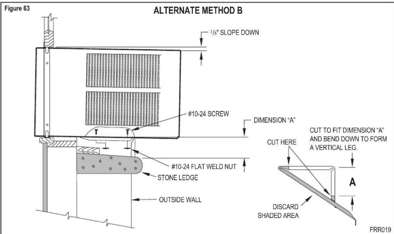 Friedrich KCL28A30A - Standard Window Installation continued - 1