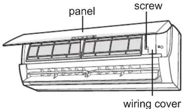 Friedrich FSHSR09A1A - Step seven: connect power to indoor unit - 1
