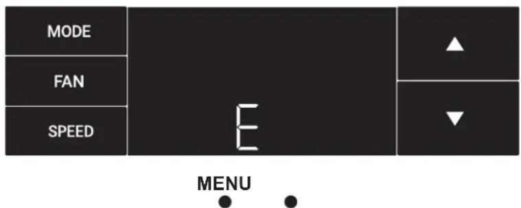 Friedrich KEL24A35B - Le menu diag - 1