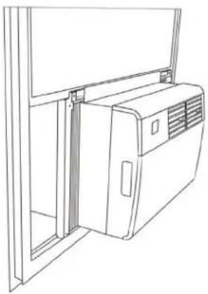 Friedrich KCQ10A10B - Instalación de Ventanas Estándar continuado - 1