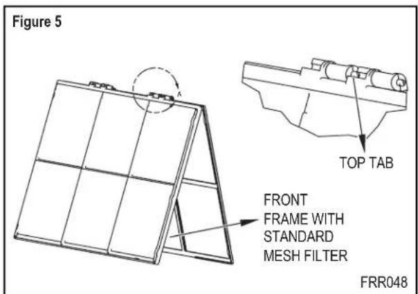 Friedrich KHS12A33A - Standard Filter Cleaning / Installation Instructions - 4