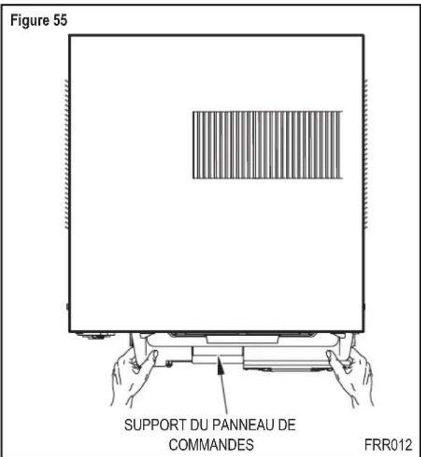 Figure 55 SUPPORT DU PANNEAU DE COMMANDES FRR012