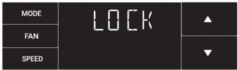 Friedrich KHM18A34A - Le menu Lock - 1