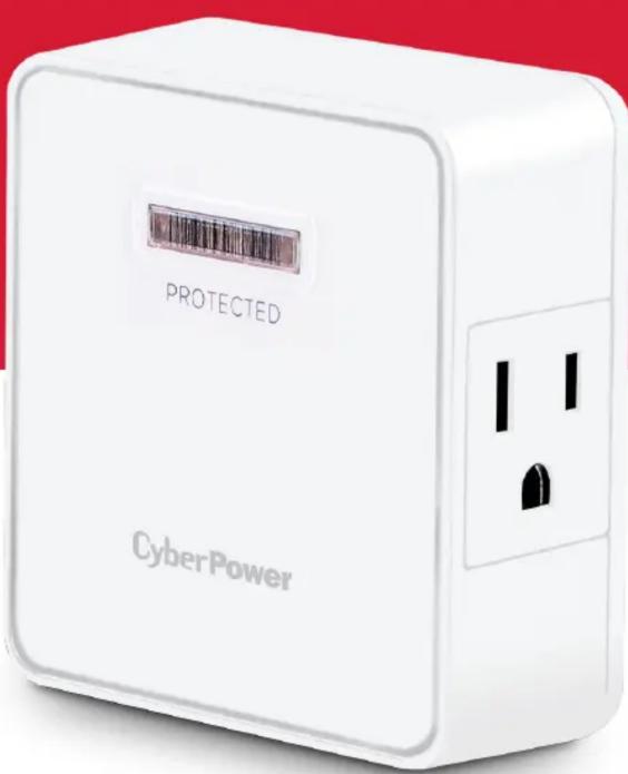 CyberPower HT200W - HT200W | HOME OFFICE SURGE PROTECTION - 1