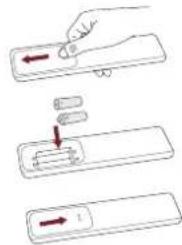 HISENSE HS205G - Forsiktighetsatgärder bettraffande batterier - 1