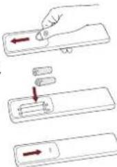 HISENSE HS205G - Précautions concernant les piles - 1