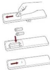 HISENSE HS205G - Forholdssregler vedrorende batterier - 1