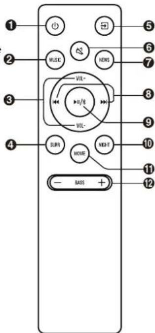HISENSE HS205G - Daljinski upravljalnik - 1
