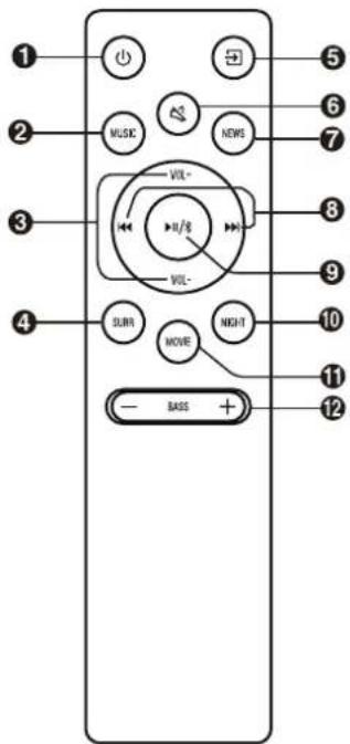 HISENSE HS205G - Fjarrkontroll - 1