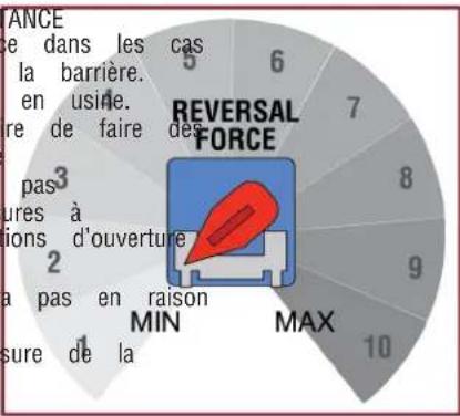 LIFT-MASTER SL585UL - Réglage de précision de la résistance - 1