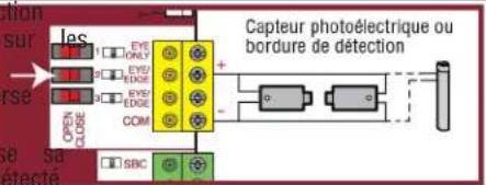 LIFT-MASTER SL585UL - Capteurs photoélectriques et bordures de détection - 2