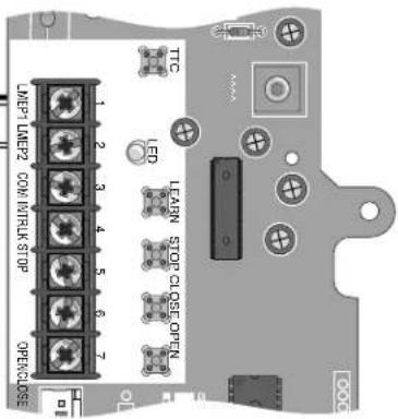 LIFT-MASTER MH5011U - Configuration des dispositifs de sécurité en OPTION - 2
