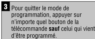 LIFT-MASTER 953EV - Programmation de la télécommande (953EV, 953EV-P2, 953EVC et 953EVC-P2) - 9