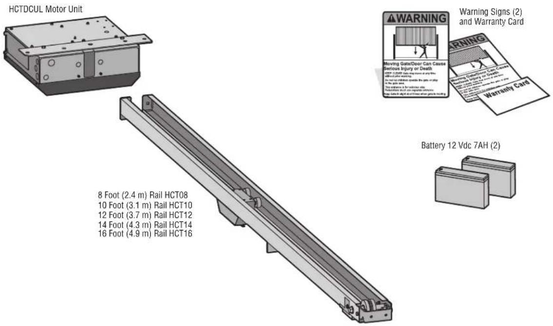 LIFT-MASTER HCT16 - Carton Inventory - 1