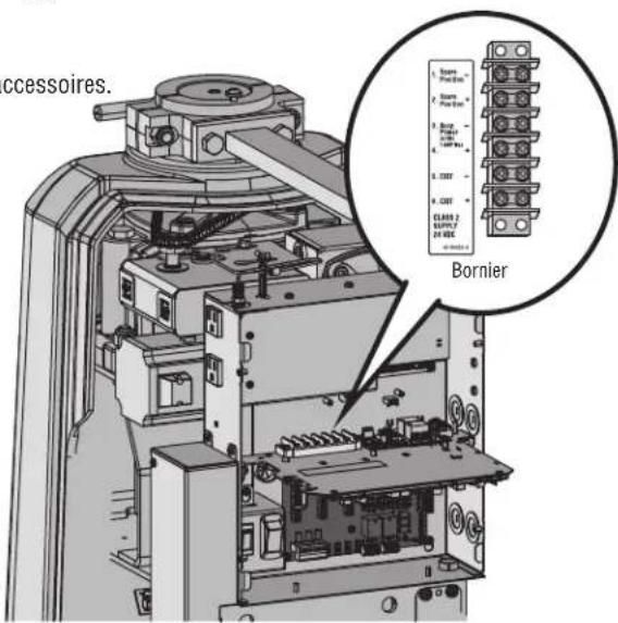 LIFT-MASTER HDSW24UL - Bornier - 2