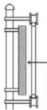 LIFT-MASTER HDSW24UL - Directives d'espacement de barriere coulissante - 1