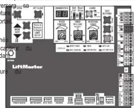 LIFT-MASTER INSL24UL - BORD de fermeture - 2