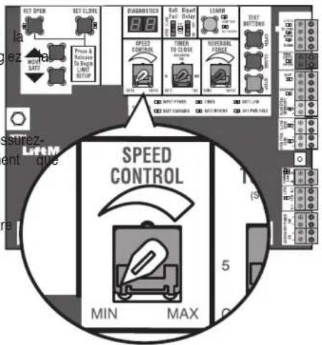 LIFT-MASTER INSL24UL - Contrôle de la vitesse - 1