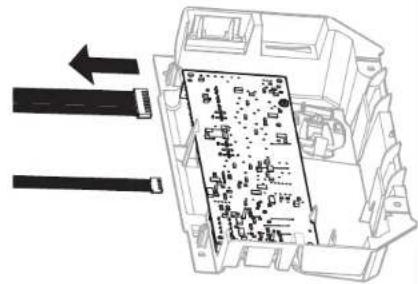 LIFT-MASTER 050ACTBLKMC - Quitar la tarjeta lógica del receptor - 2