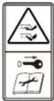 WORX WG743E - Safety Warnings for battery pack - 3