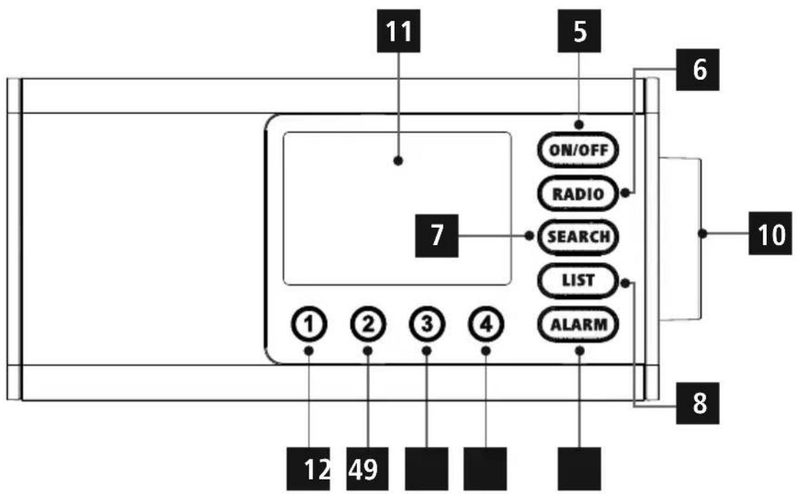 HAMA DR1000 - 5.2Vooranzicht - 1