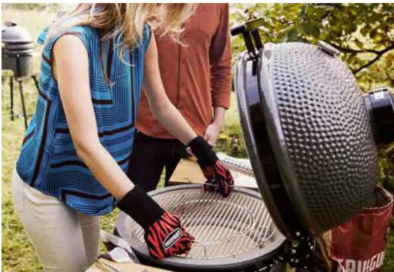 Grill Guru Kamado Original Compact - Extinction et nettoyage - 3