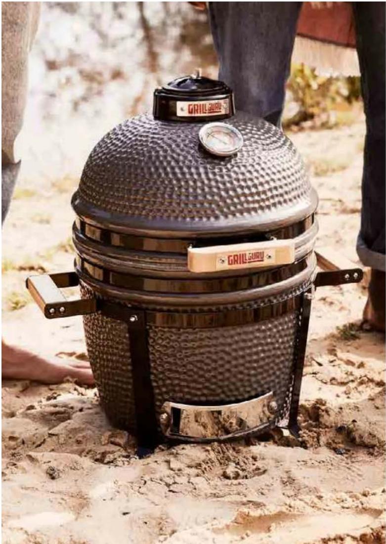 Grill Guru Kamado Original Compact - DANGERS SPÉCIFIQUES AU PRODUIT! - 15