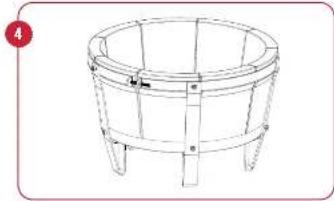 Grill Guru Kamado Original Compact - VORSICHT! - 7