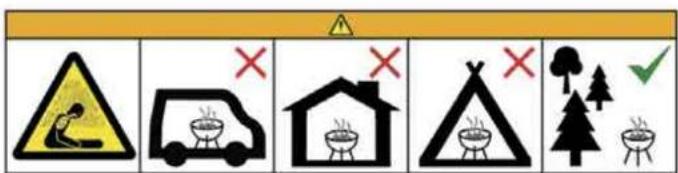 Grill Guru Kamado Original Compact - LEES DEZE VEILIGHEIDSINSTRUCTIES EN TIPS ZORGVULDIG DOOR - 1