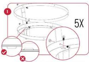 Grill Guru Kamado Original Medium - INSTALLATIONS INSTRUKTIONER ELDSTAD - 3