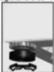 SMEG SWM106 - REGLAGE DES PIEDS - 2
