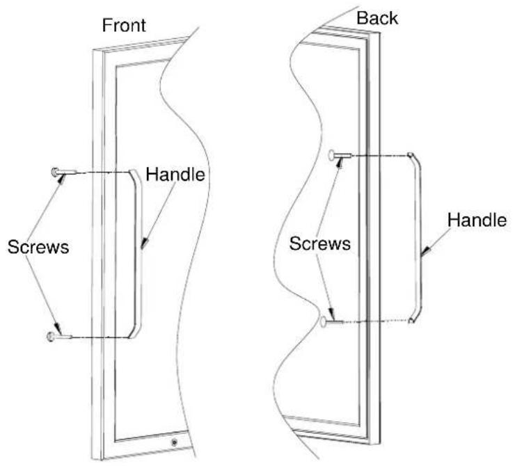 LA SOMMELIERE CTVNE142A - Handle installation - 1