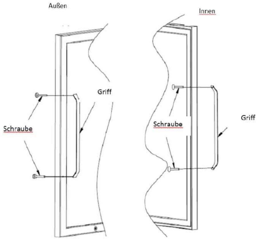 LA SOMMELIERE CTVNE142A - Türgriffmontage - 1