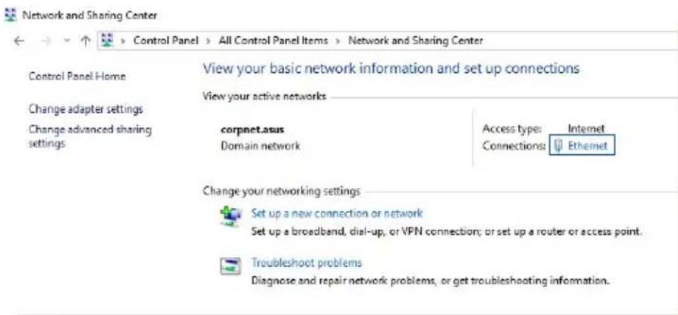 ASUS RTAX1800U - configurez les paramètres tcp/ip pour l'obtention automatique d'une adresse IP. - 1