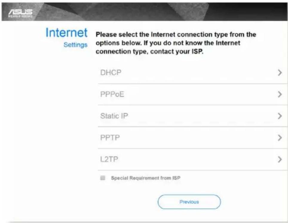 ASUS RTAX1800U - Connexion à adresse IP automatique (DHCP) - 1