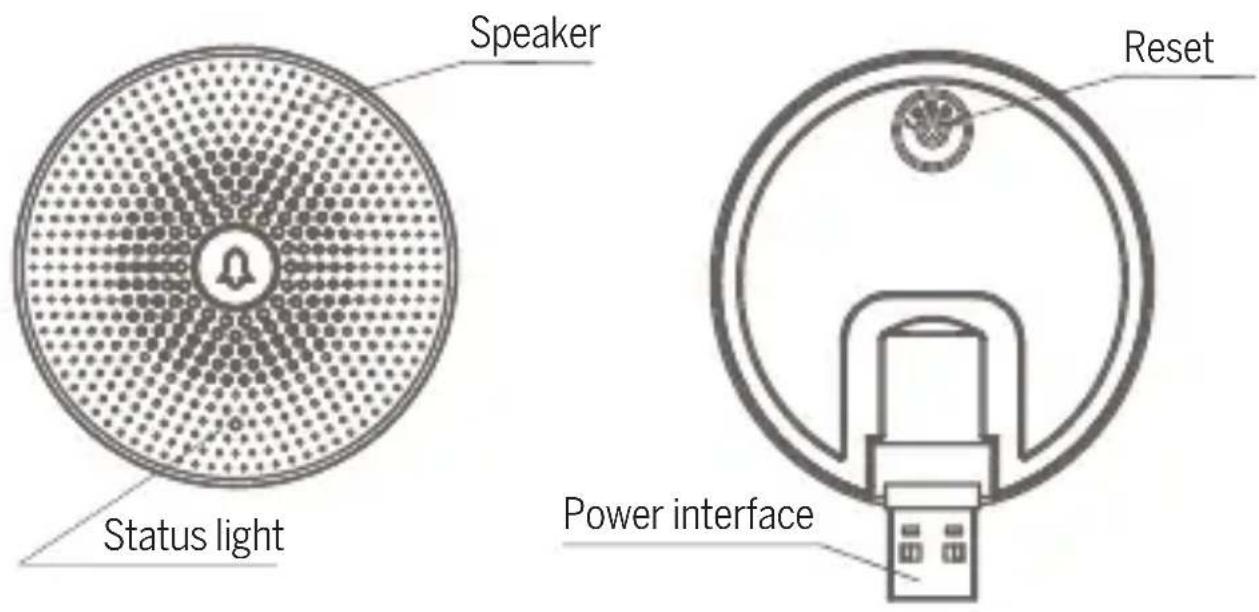 Bea-fon Visitor 1V - Wireless chime - 1