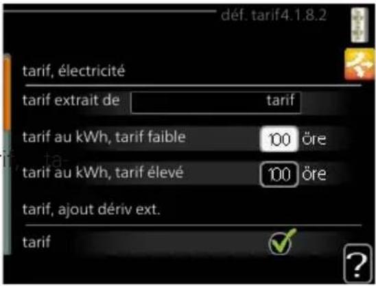 Nibe F12456 - TARIF - 1